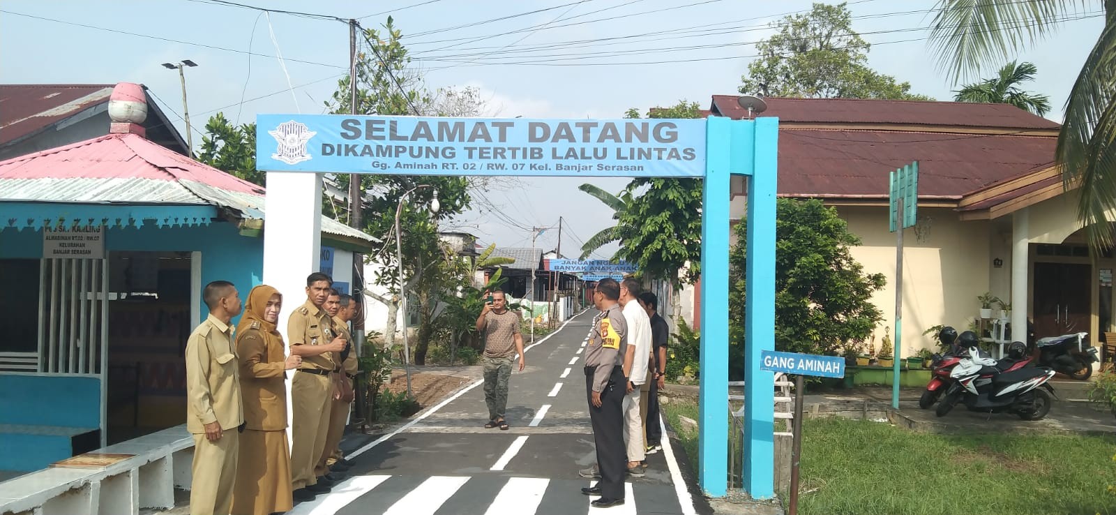 Kunjungan Kampung Tertib Lalu Lintas 30 Mei 2023